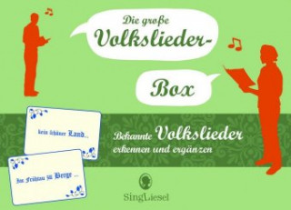 Hra/Hračka Die große Volkslieder-Box SingLiesel GmbH