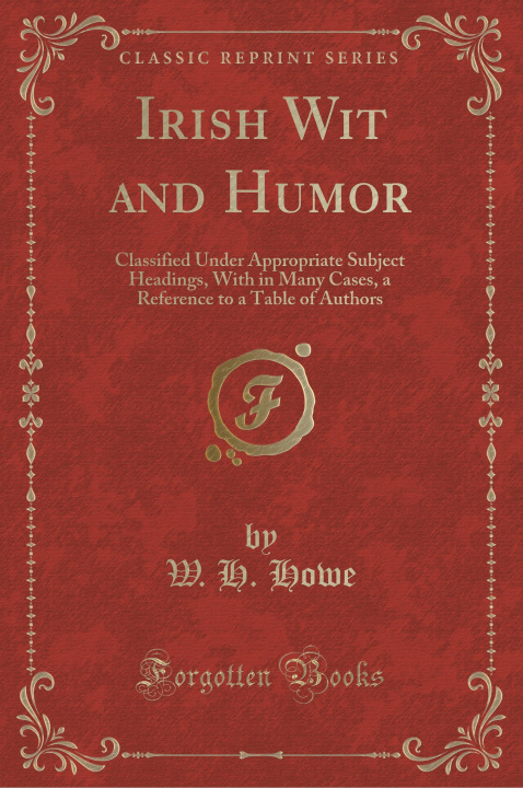 Buch Irish Wit and Humor W. H. Howe