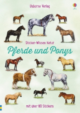 Carte Sticker-Wissen Natur: Pferde und Ponys Joanna Spector