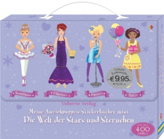 Carte Meine Anziehpuppen-Stickerbücher mini: Die Welt der Stars und Sternchen 