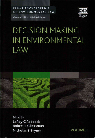 Książka Decision Making in Environmental Law Lee Paddock