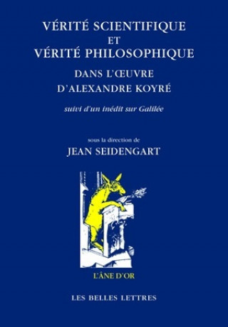 Kniha FRE-VERITE SCIENTIFIQUE ET VER Jean Seidengart