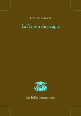 Boek FRE-RAISON DU PEUPLE Frederic Brahami