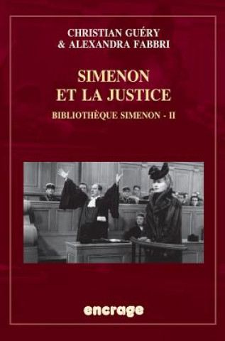 Book FRE-SIMENON ET LA JUSTICE Alexandre Fabbri