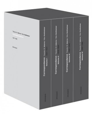 Książka Correspondance: 1927-1969 Theodor Wiesengrund Adorno