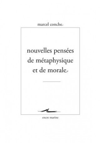 Kniha FRE-NOUVELLES PENSEES DE METAP Marcel Conche