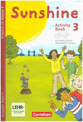 Könyv 3. Jahrgangsstufe, Activity Book mit interaktiven Übungen, CD-ROM und Audio-CD Tanja Beattie