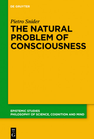 Książka The Natural Problem of Consciousness Pietro Snider
