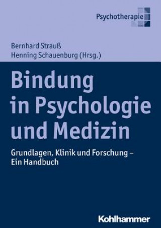 Kniha Bindung in Psychologie und Medizin Bernhard Strauß