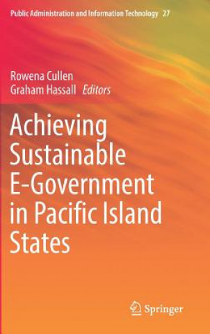 Buch Achieving Sustainable E-Government in Pacific Island States Rowena Cullen