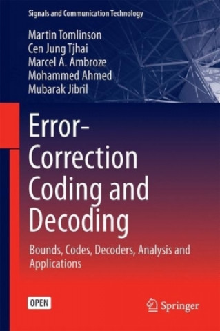 Kniha Error-Correction Coding and Decoding Martin Tomlinson