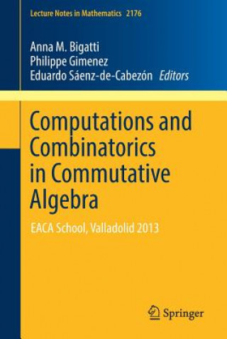 Könyv Computations and Combinatorics in Commutative Algebra Anna M. Bigatti