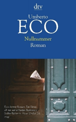 Könyv Nullnummer Umberto Eco