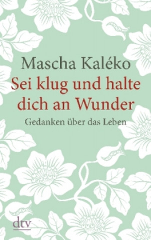 Kniha Sei klug und halte dich an Wunder Gedanken über das Leben Mascha Kaléko