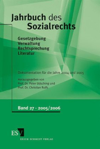 Carte Jahrbuch des Sozialrechts Dokumentation für die Jahre 2004/2005 Peter Udsching