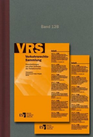 Carte Verkehrsrechts-Sammlung (VRS) Band 130 Volker Weigelt
