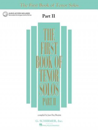 Libro The First Book of Tenor Solos Joan Frey Boytim