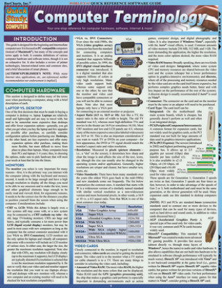 Kniha Computer Terminology Inc. Barcharts