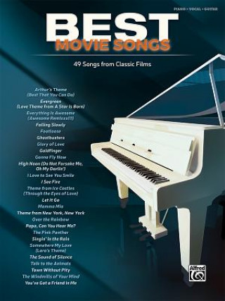 Książka Best Movie Songs Alfred Music