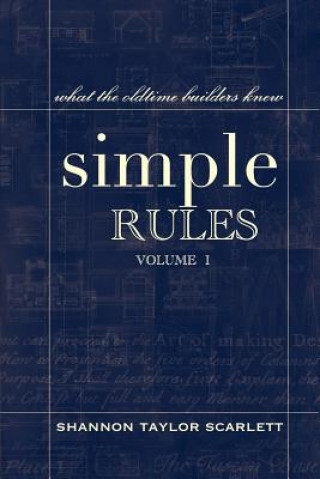 Książka Simple Rules Shannon Taylor Scarlett