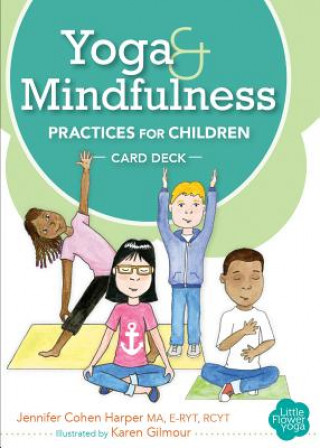 Книга Yoga & Mindfulness Practices for Children Card Deck Jennifer Cohen Harper