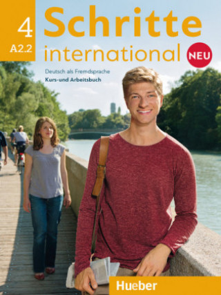 Carte Schritte international Neu 4 Kursbuch + Arbeitsbuch mit Audio-CD Silke Hilpert
