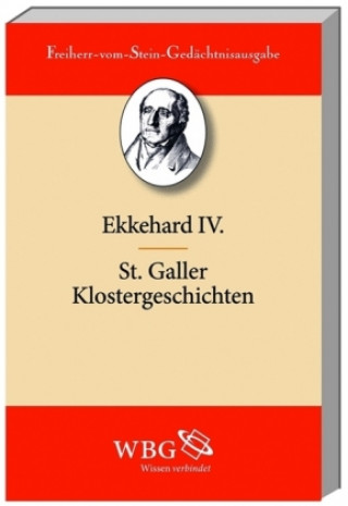 Książka St. Galler Klostergeschichten Ekkehard IV.