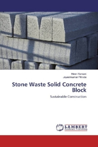 Книга Stone Waste Solid Concrete Block Hiren Ramani