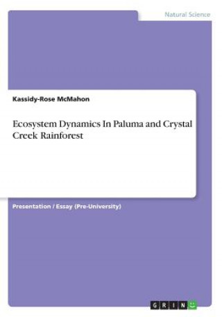 Könyv Ecosystem Dynamics In Paluma and Crystal Creek Rainforest Kassidy-Rose McMahon