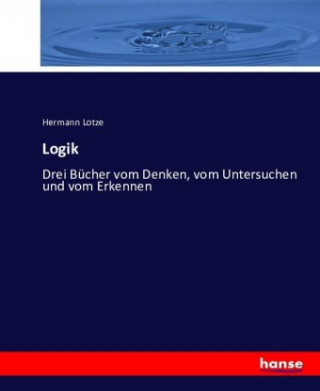 Kniha Logik Hermann Lotze