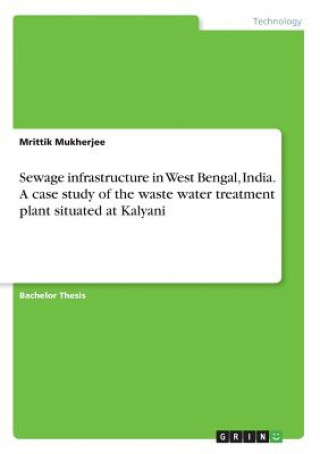 Könyv Sewage infrastructure in West Bengal, India. A case study of the waste water treatment plant situated at Kalyani Mrittik Mukherjee