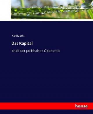 Knjiga Das Kapital Karl Marks