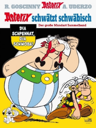 Kniha Asterix schwätzt schwäbisch Albert Uderzo