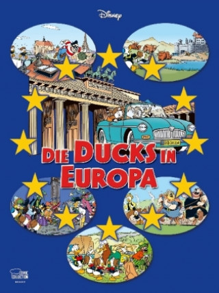 Книга Die Ducks in Europa Walt Disney