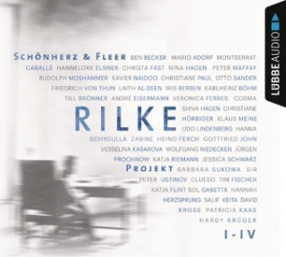 Audio Rilke Projekt I-IV, 4 Audio-CDs Schönherz und Fleer