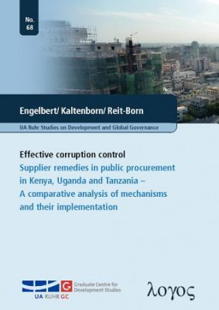 Knjiga Effective Corruption Control Annika Engelbert