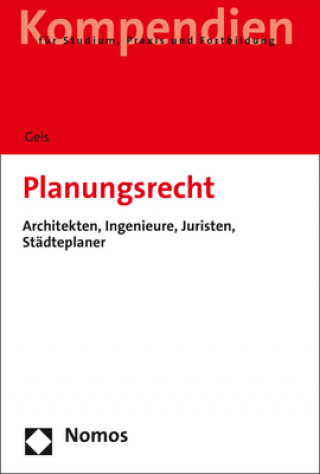 Kniha Raumplanungsrecht Max-Emanuel Geis