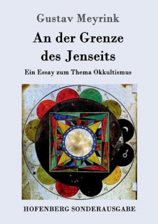 Könyv der Grenze des Jenseits Gustav Meyrink