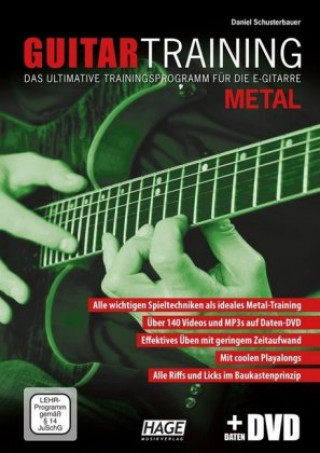 Materiale tipărite Guitar Training Metal (mit QR-Codes) Daniel Schusterbauer