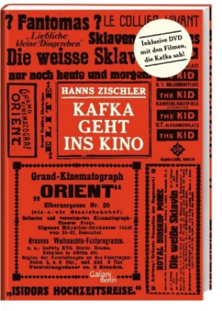 Carte Kafka geht ins Kino, m. DVD Hanns Zischler