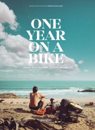 Kniha One Year on a Bike Martijn Doolaard