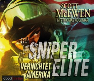 Audio Sniper Elite - Vernichtet Amerika, 10 Audio-CDs Scott McEwen