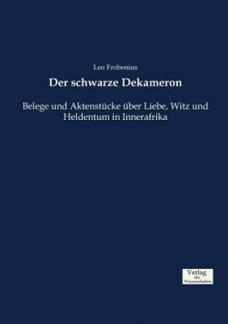 Kniha schwarze Dekameron Leo Frobenius