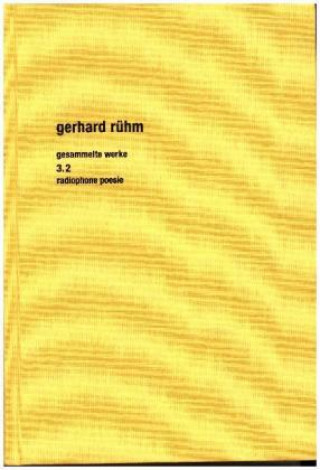 Kniha Radiophone Poesie Gerhard Rühm