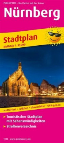 Materiale tipărite PublicPress Stadtplan Nürnberg 