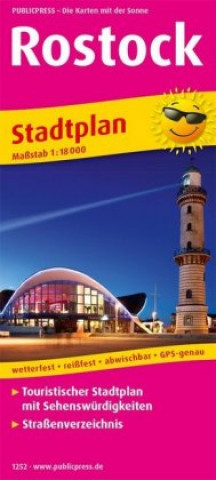 Materiale tipărite PublicPress Stadtplan Rostock 