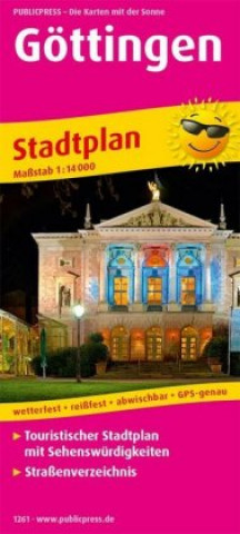 Materiale tipărite PublicPress Stadtplan Göttingen 