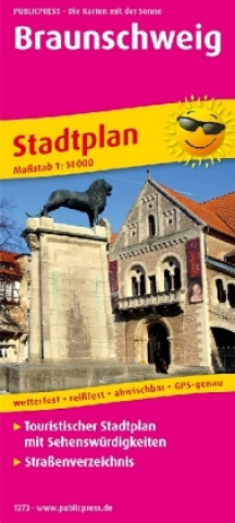 Nyomtatványok PublicPress Stadtplan Braunschweig 