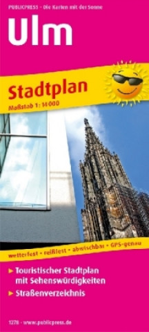 Materiale tipărite PublicPress Stadtplan Ulm / Neu-Ulm 