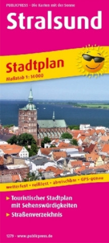 Nyomtatványok PublicPress Stadtplan Stralsund 